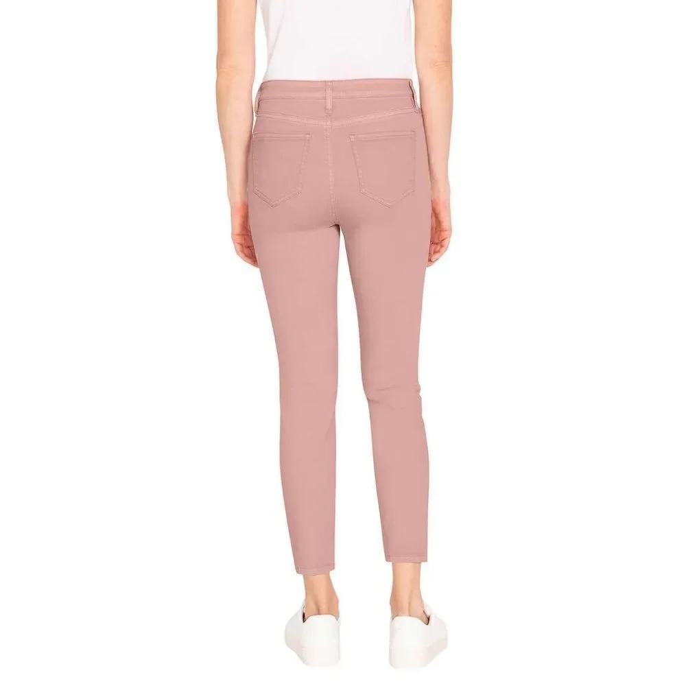 BUFFALO D B Women’s High Rise Soft Stretch Ankle Skinny Jeans, Havana in Pink: S - Picture 5 of 5